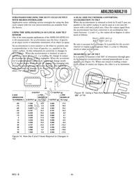 ADXL210AE-REEL Datasheet Page 9