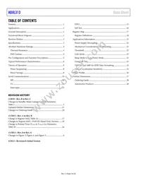 ADXL313WACPZ-RL7 Datasheet Page 2