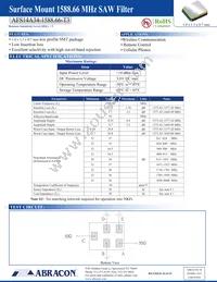 AFS14A34-1588.66-T3 Datasheet Cover