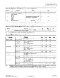AP1117ID50G-13 Datasheet Page 3