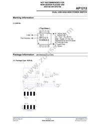 AP1212HSG-13 Datasheet Page 11