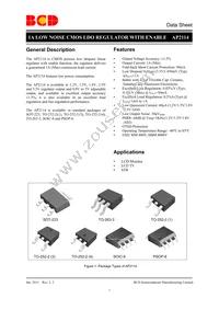 AP2114S-3.3G1 Datasheet Cover