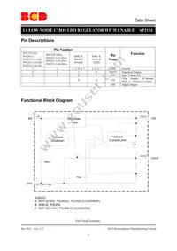 AP2114S-3.3G1 Datasheet Page 3