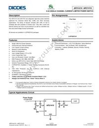 AP21410FM-7 Datasheet Cover