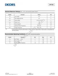 AP7342D-3612FS6-7 Datasheet Page 3