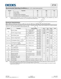 AP7362-HA-7 Datasheet Page 3