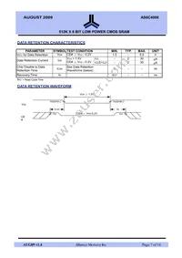 AS6C4008-55BIN Datasheet Page 7