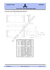 AS6C4008-55BIN Datasheet Page 9