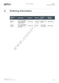 AS7221-BLGM Datasheet Page 6