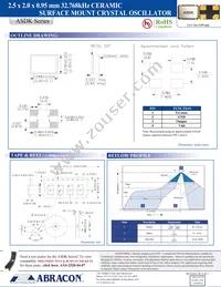 ASDK1-32.768KHZ-LRT Datasheet Page 2