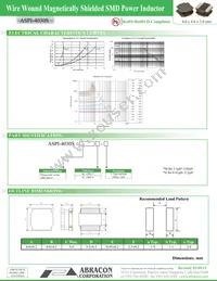 ASPI-4030S-8R2M-T Datasheet Page 2