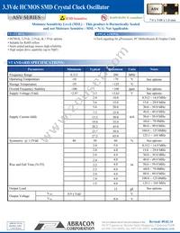 ASV-106.250MHZ-EC-T Datasheet Cover