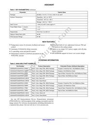 ASX340AT2C00XPED0-DRBR1 Datasheet Page 3