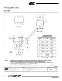 AT24C04AN-10SI-2.7-T Datasheet Page 14