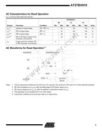 AT27BV010-90TU Datasheet Page 5