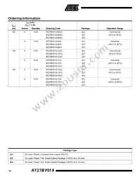 AT27BV010-90TU Datasheet Page 10