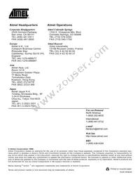 AT27BV010-90TU Datasheet Page 12