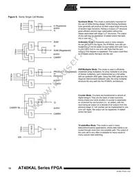 AT40K05AL-1BQU Datasheet Page 10