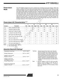 ATF1508AS-7JX84 Datasheet Page 13