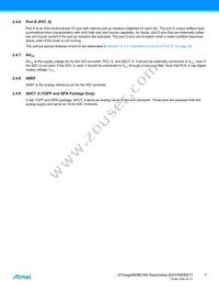 ATMEGA88-15MZ Datasheet Page 7