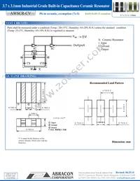 AWSCR-30.00CV-T Datasheet Page 2