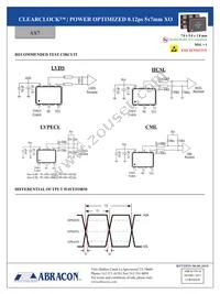 AX7PBF4-2100.0000C Datasheet Page 7