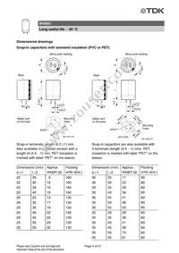 B43501A5477M087 Datasheet Page 4