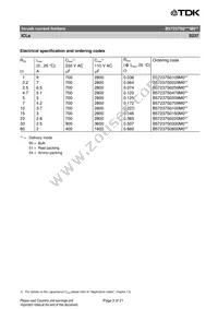 B57237S259M54 Datasheet Page 3