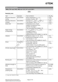 B59407A0115A062 Datasheet Page 5