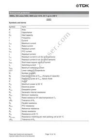 B59407A0115A062 Datasheet Page 13