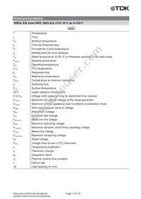 B59407A0115A062 Datasheet Page 14