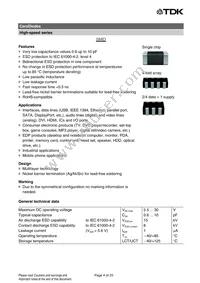 B72570D0160H060 Datasheet Page 4