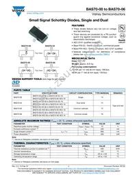 BAS70-05-HE3-08 Datasheet Cover