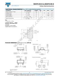 BAS70-06-G3-08 Datasheet Page 2