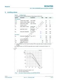 BC847BS/DG/B2 Datasheet Page 3