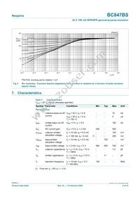 BC847BS/DG/B2 Datasheet Page 5