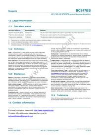 BC847BS/DG/B2 Datasheet Page 11