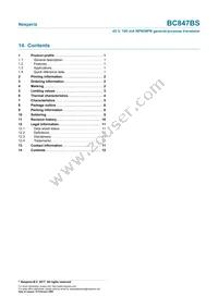 BC847BS/DG/B2 Datasheet Page 12