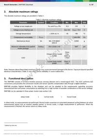 BMP388 Datasheet Page 8