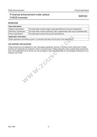 BSP220 Datasheet Page 9