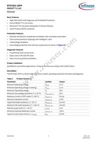 BTS70021EPPXUMA1 Datasheet Page 2