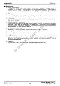 BU24038GW-E2 Datasheet Page 19