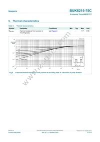 BUK6215-75C Datasheet Page 5