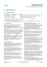 BUK663R2-40C Datasheet Page 12