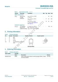 BUK9222-55A/C1 Datasheet Page 2