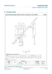 BUK953R2-40E Datasheet Page 10