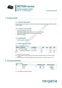 BZT52H-C3V9 Datasheet Cover