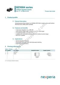 BZX884-C4V3 Datasheet Cover