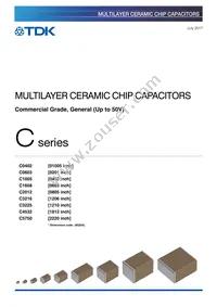 C1005X6S0J224M050BC Datasheet Cover