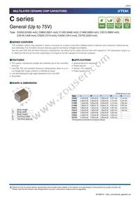 C1005X7S1C474K050BC Datasheet Page 3